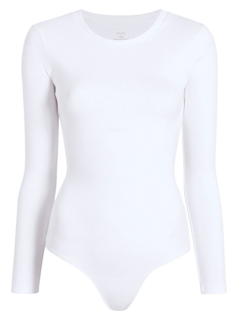 Nuuds Ribbed Crewneck Bodysuit
